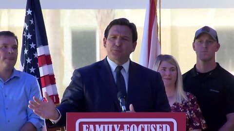 Gov. Ron DeSantis talks migrants, Biden immigration policies