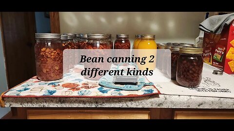 Canning beans 3 different ways