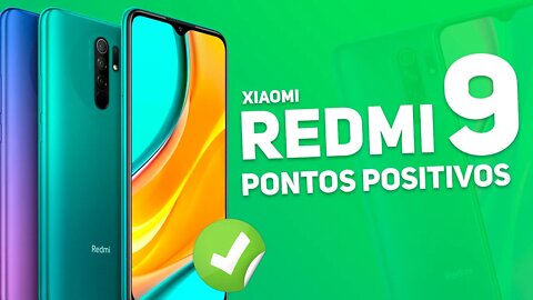 Redmi 9 - 5 PONTOS POSITIVOS!