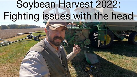 Soybean Harvest 2022: Fighting issues with the head