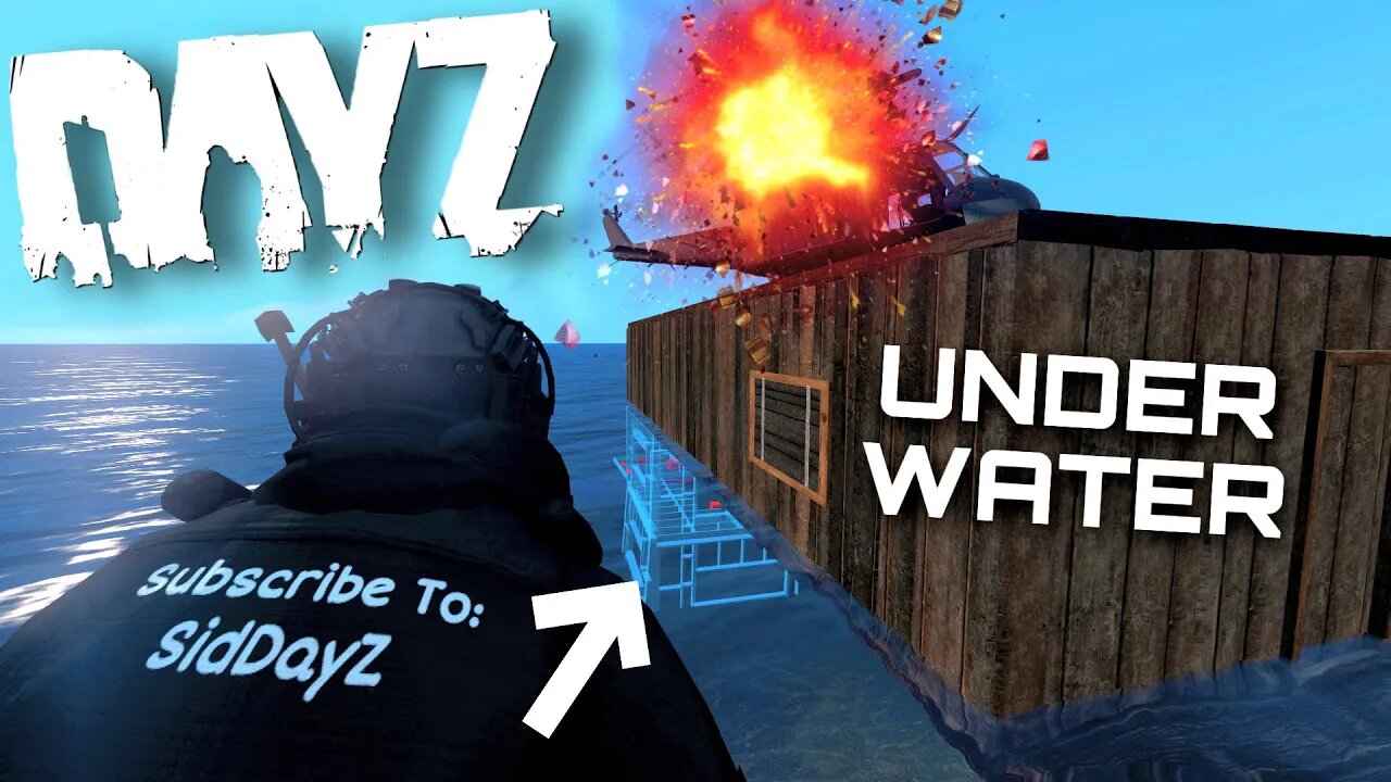 We built an UNDERWATER base in DayZ!