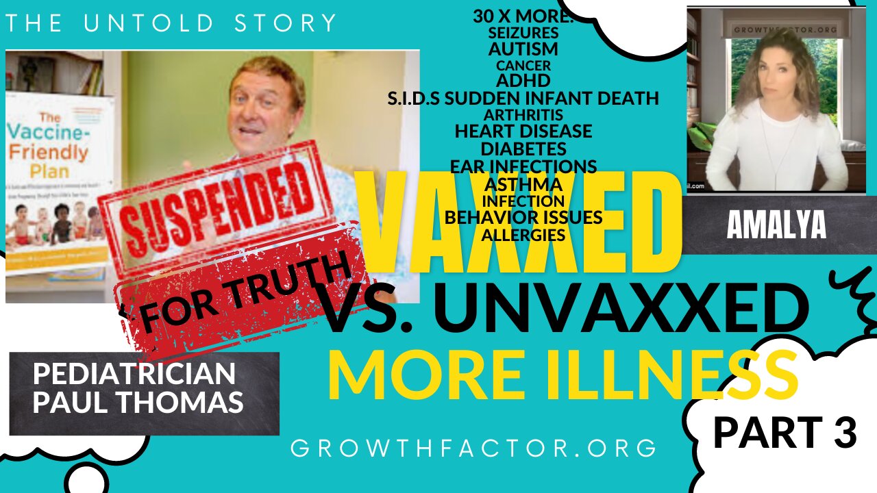 PROOF! VACCINES HURT BABIES AND ADULTS! DR PAUL THOMAS, PEDIATRICIAN