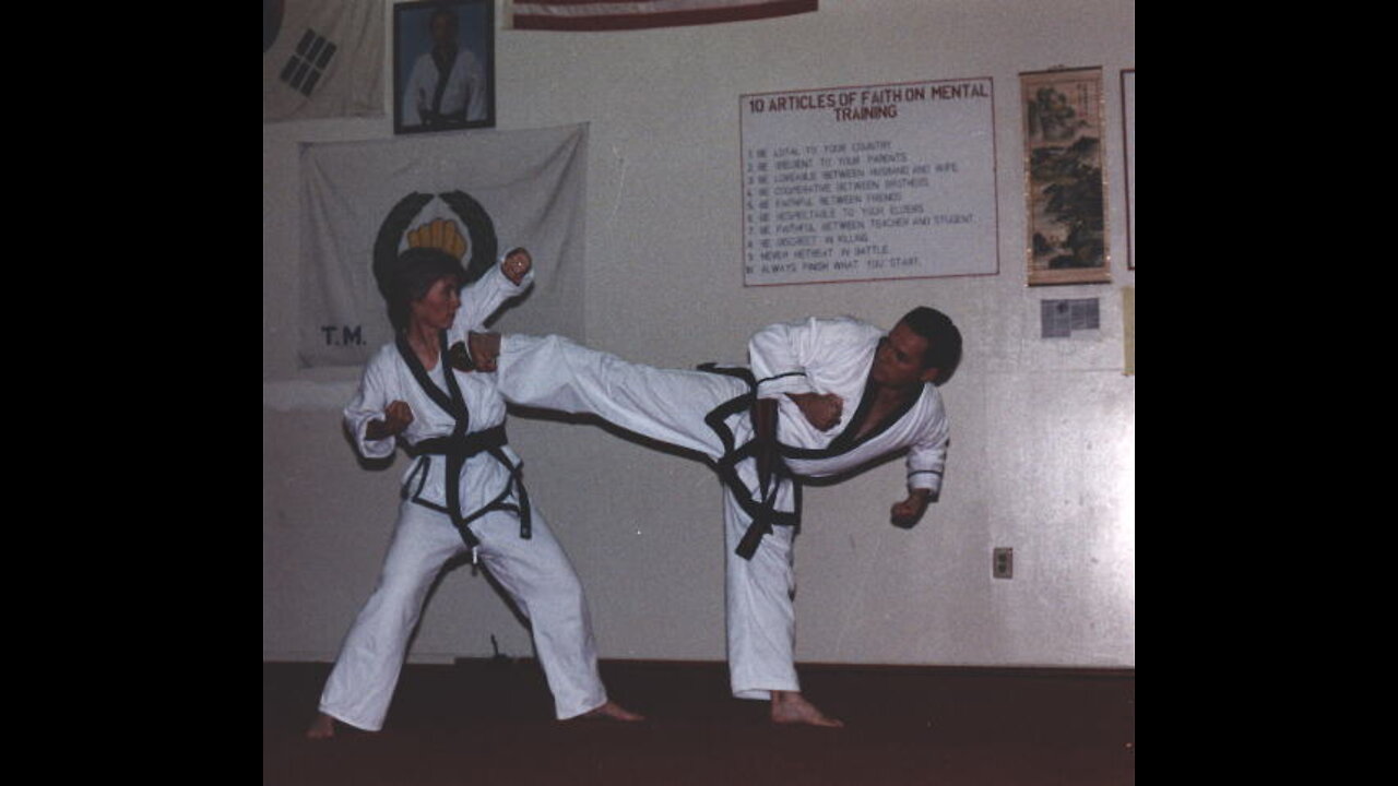 Tang Soo Do 26...Ray Lawrence & Kate Nolan Testing for 2nd Degree Black Belt