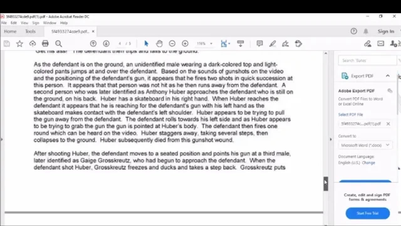 Kyle Rittenhouse Prosecution Builds Case For Self Defense Part 2