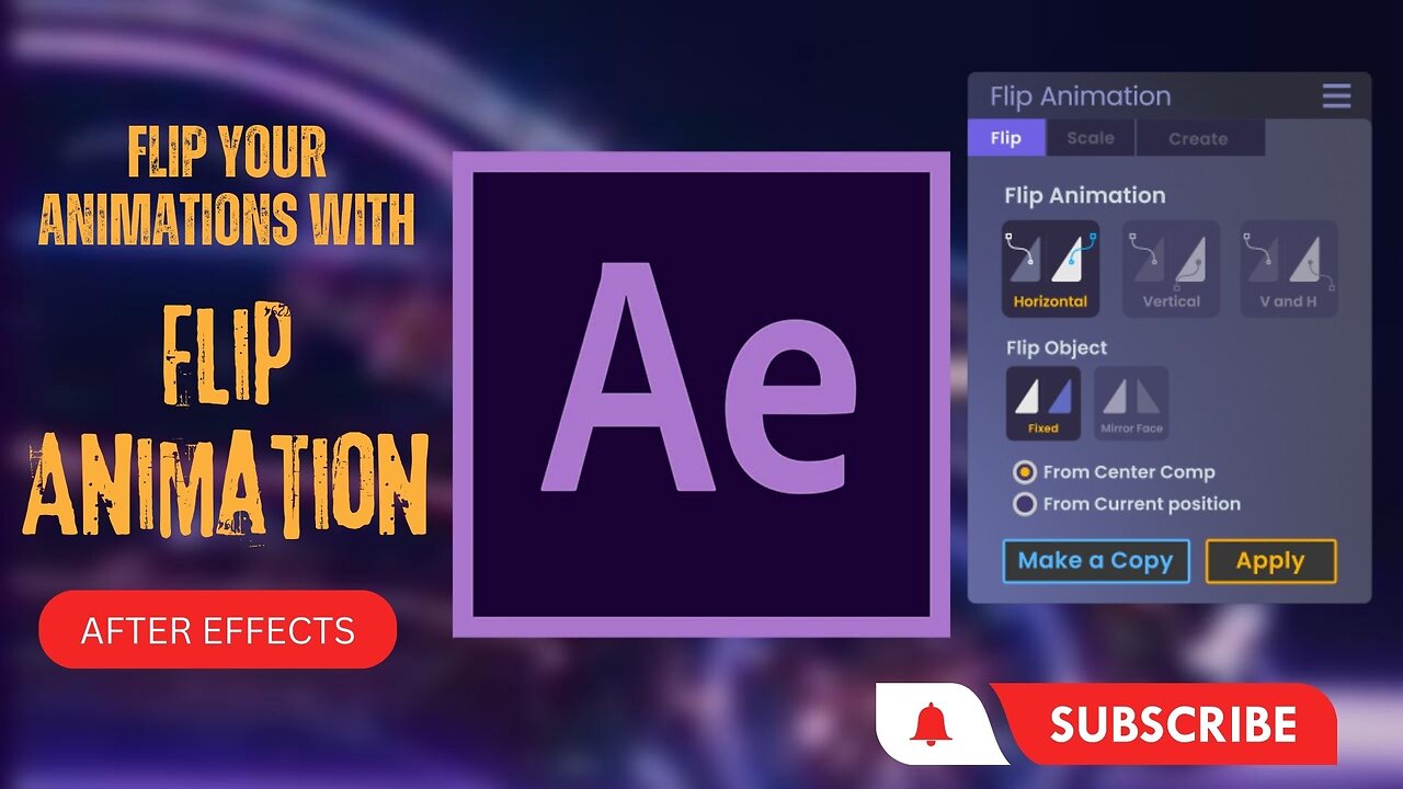 Flip Your Animations with Flip Animation in After Effects