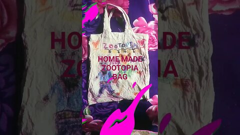 Please like and subscribe my wait till end d i y zootopia bag