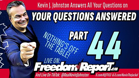 Your Questions Answered Part 44 with Kevin J. Johnston