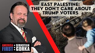 East Palestine: They don't care about Trump voters. Senator J.D. Vance with Sebastian Gorka