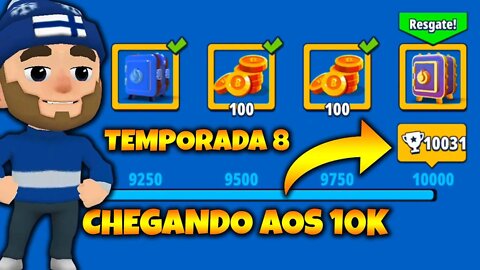 Battlelands Royale | Chegando nos 10 mil troféus na Temporada 8