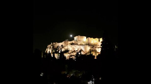 Athens Greece On Top Of the Acropolis at the Parthenon! 360 VR