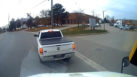Vehicle Reversed Into Car In Mississauga