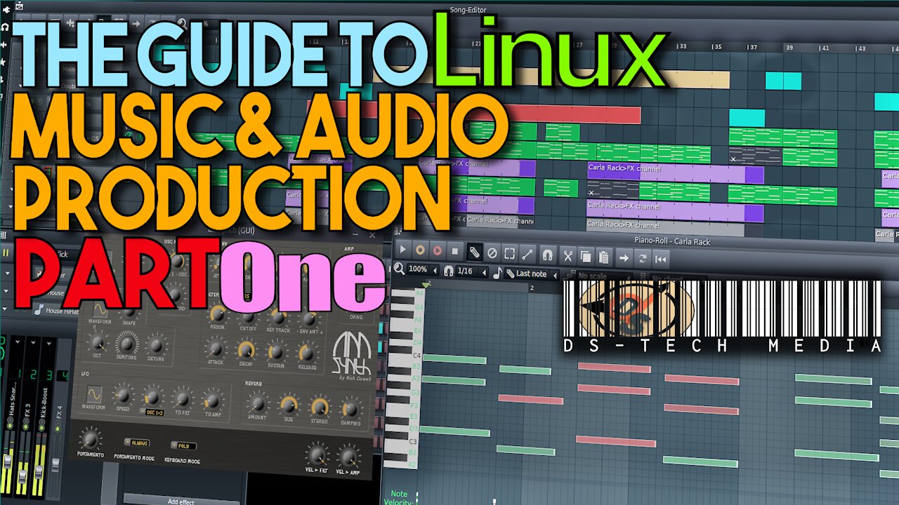 Guide To Producing & Recording Music + Audio With Linux PART ONE: Getting Started: Pulseaudio & JACK