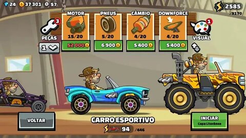 #hillclimbracing2 #corrida ENTRE NA EQUIPE , NOME OS LEOES !