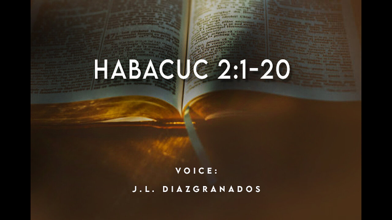 Habacuc 2:1-20