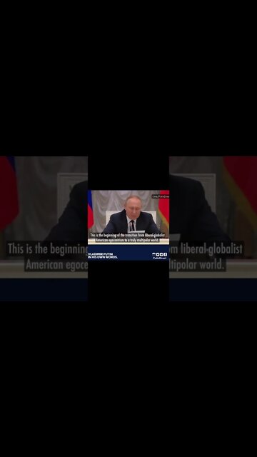 Putin Speech War With Ukraine