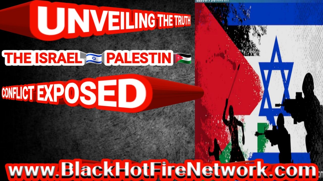 "Unveiling the Truth: The Israel-Palestine Conflict Exposed"