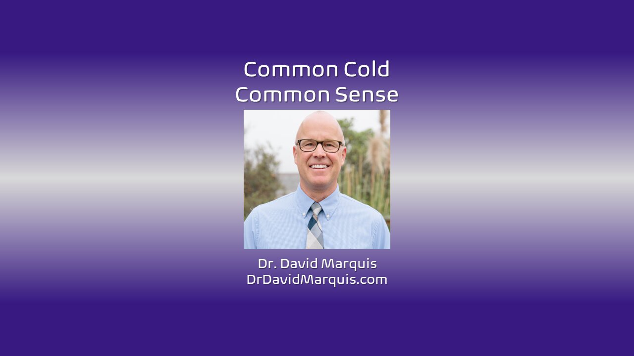 Common Cold: Common Sense