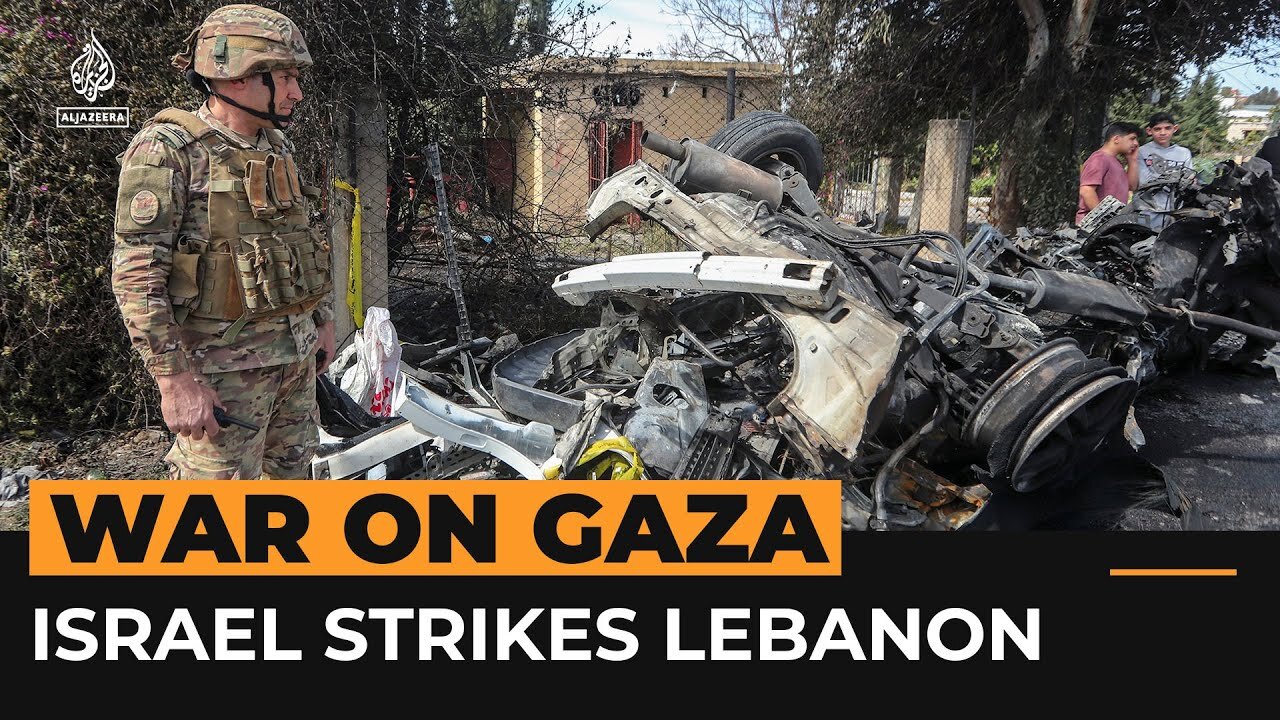 Israeli drone strike kills Hamas member in Lebanon _ Al Jazeera Newsfeed
