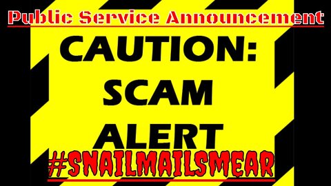 What is #SnailMailSmear? Are you prepared?