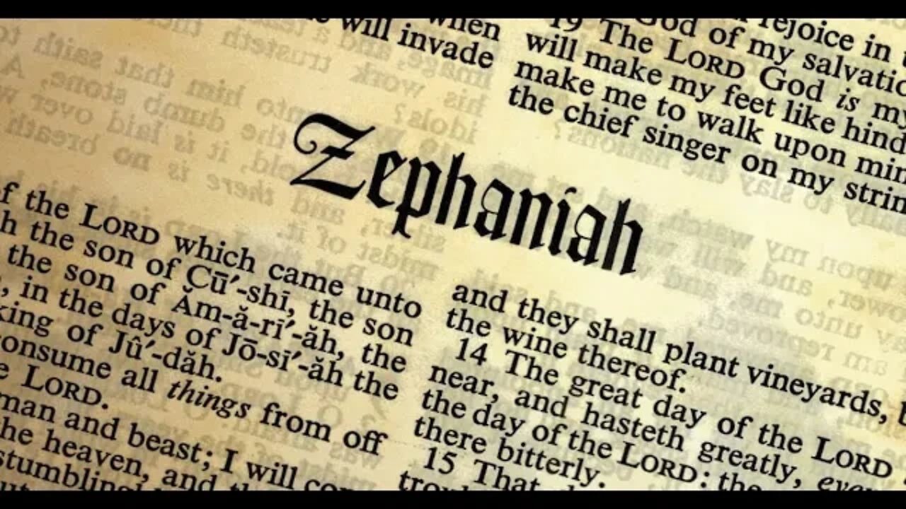 The Removal of What Men are Responsible For, Zephaniah 2:1-6