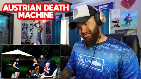 Austrian Death Machine "I Need Your Clothes, Your Boots, and Your Motorcycle" REACTION