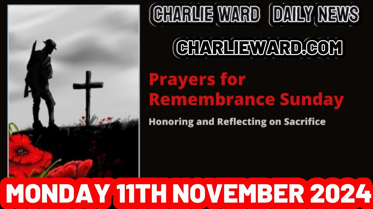 CHARLIE WARD DAILY NEWS WITH PAUL BROOKER & DREW DEMI - MONDAY 11TH NOVEMBER 2024