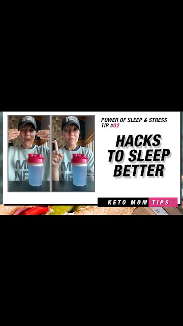 Power of Stress & Sleep 02 : Hacks To Sleep Better
