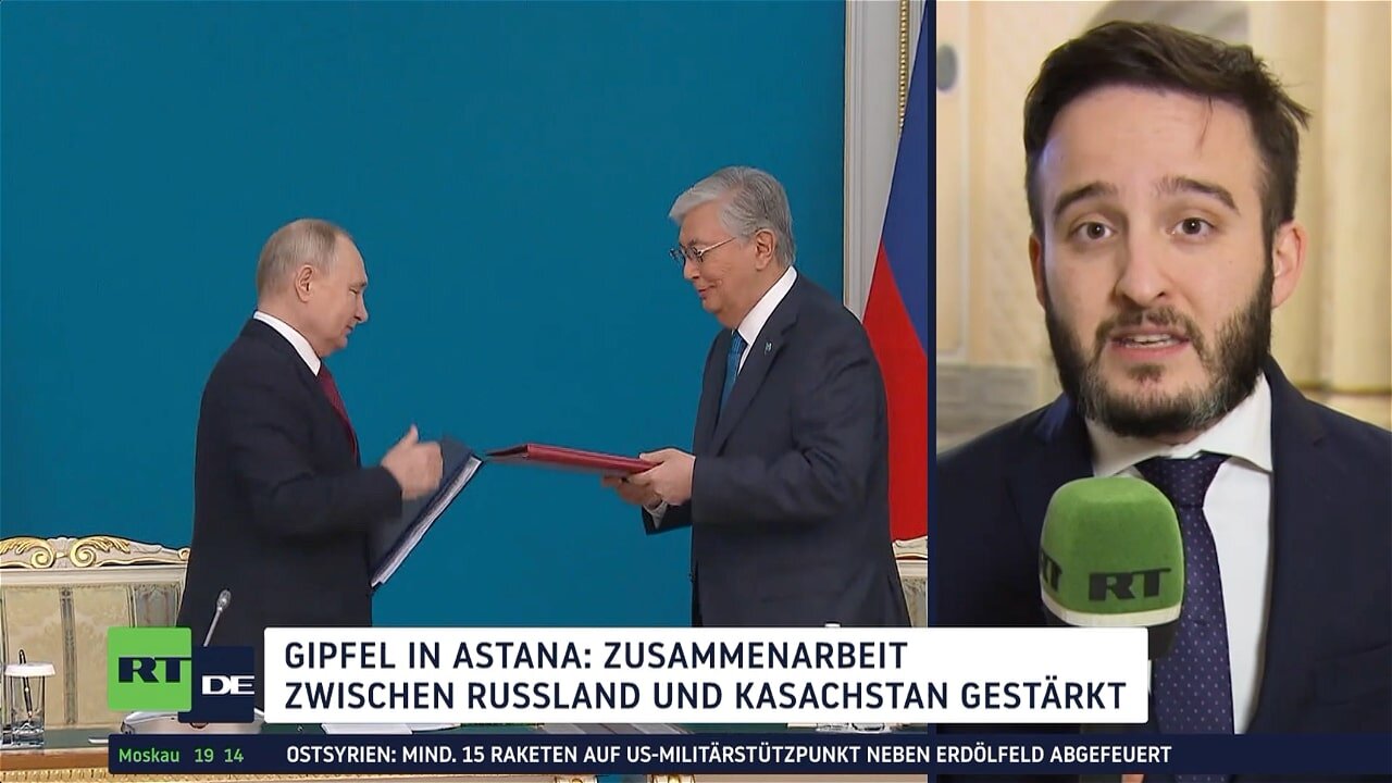 Putin-Tokajew-Treffen: Zusammenarbeit zwischen Russland und Kasachstan gestärkt