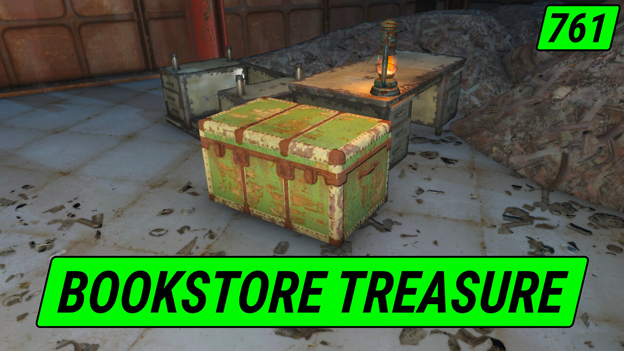 Corner Bookstore Treasure | Fallout 4 Unmarked | Ep. 761