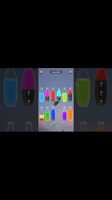 Water Sort level 160 #game #gamer #gaming #shorts #viral #shortsvideo #trending #watersort #games