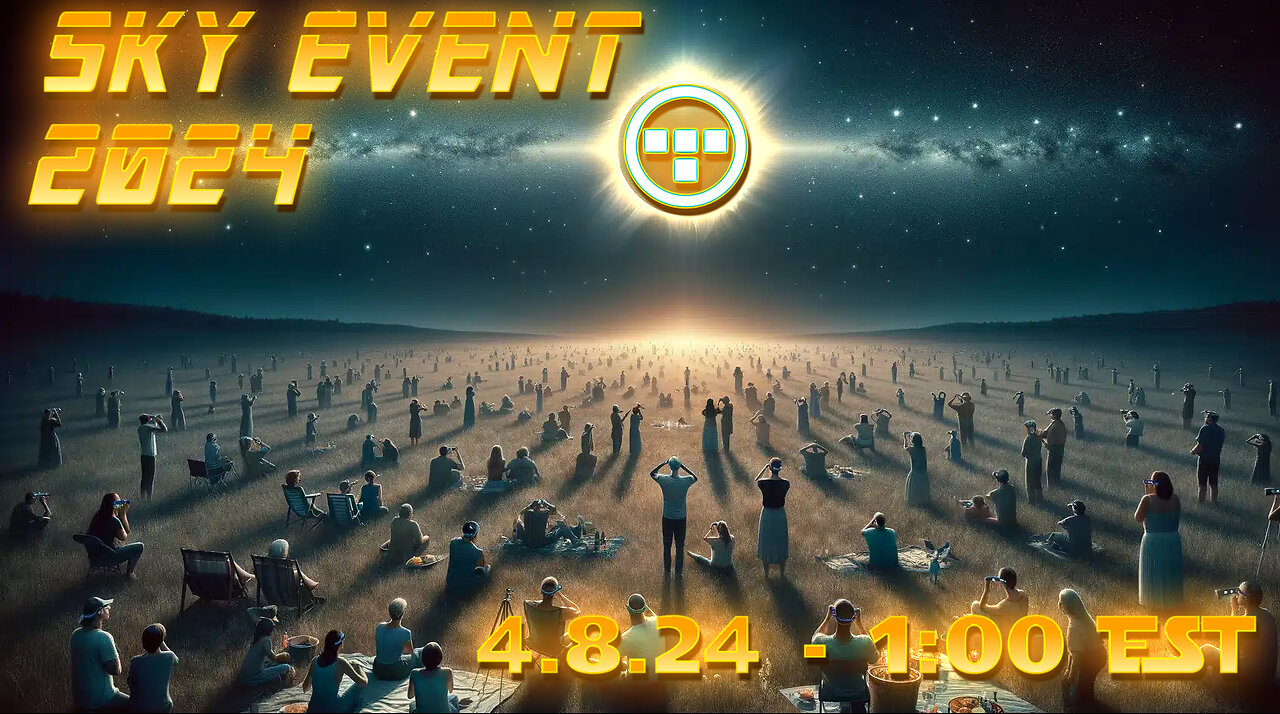 🔴4.8.24 - 1:00 EST - Sky Event 2024 - Eclipse Watch Party - News Music Movies🔴