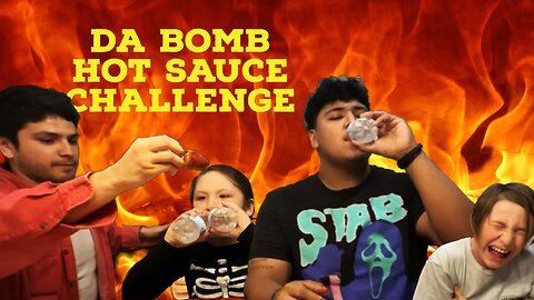 Da bomb hot sauce challenge (family edition)