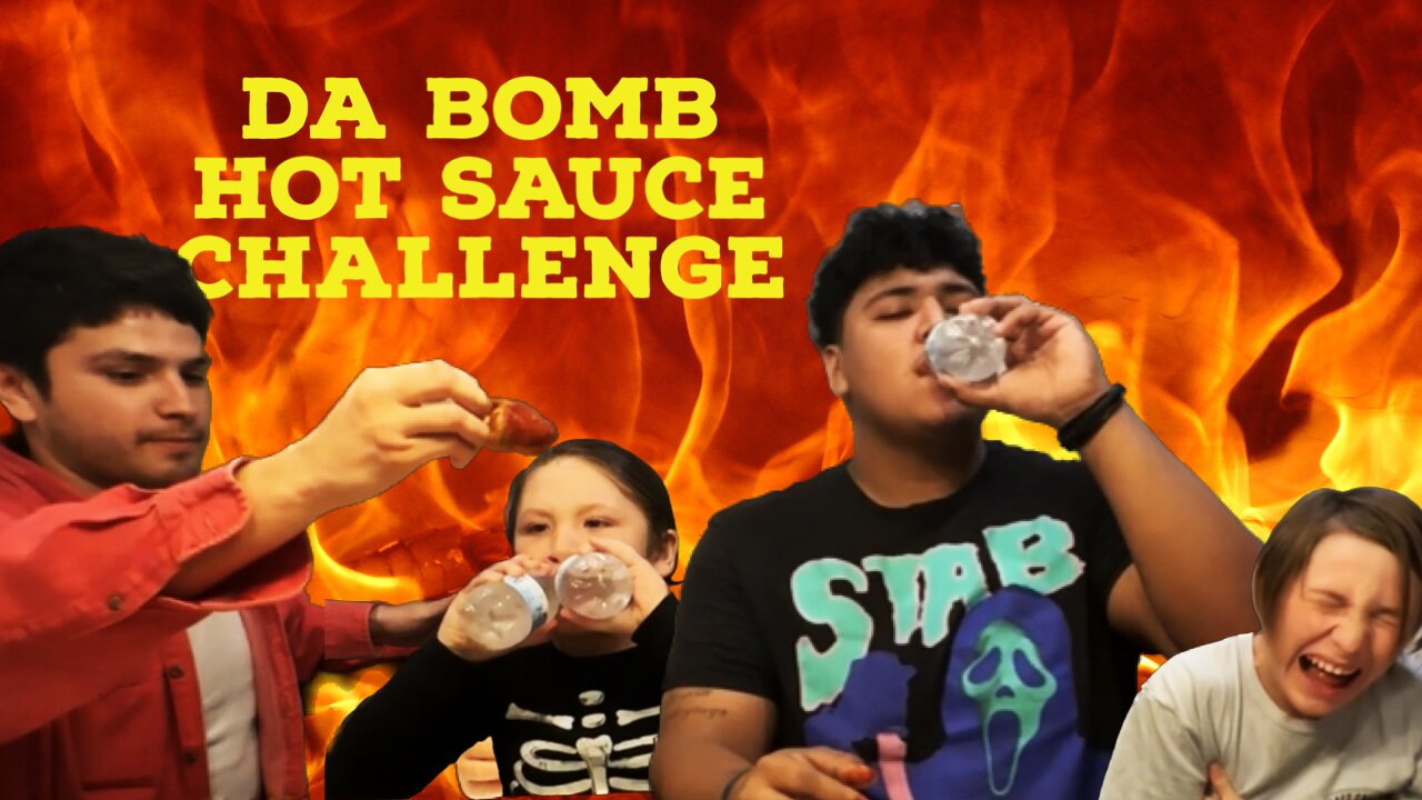 Da bomb hot sauce challenge (family edition)