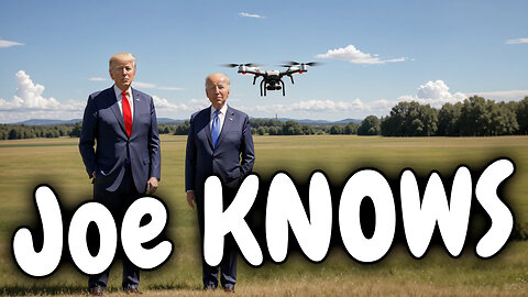 Trump says Biden knows EVERYTHING about the drones