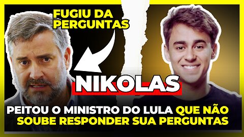 PETISTA PAULO PIMENTA, ficou perdido com as perguntas do NIKOLAS FERREIRA e não soube responder.
