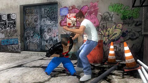 DOA5LR-021 Ein as Kung Fury vs Akira as Takumi Fujiwara
