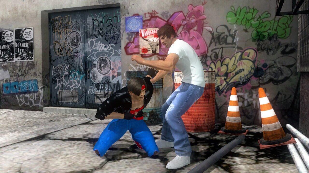 DOA5LR-021 Ein as Kung Fury vs Akira as Takumi Fujiwara