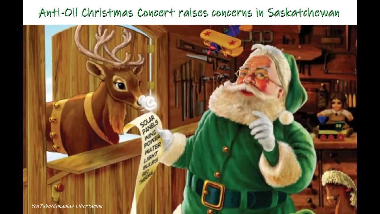 Anti-Oil Christmas Concert raises concerns in Saskatchewan