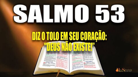 Livro dos Salmos da Bíblia: Salmo 53