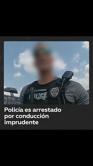 Un policía de Florida es detenido tras persecución vehicular