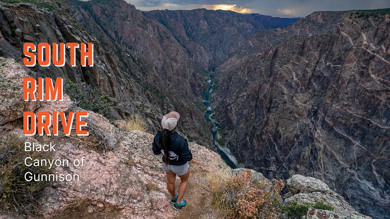 South Rim Drive, the Best Way to Visit Black Canyon of the Gunnison National Park | Colorado