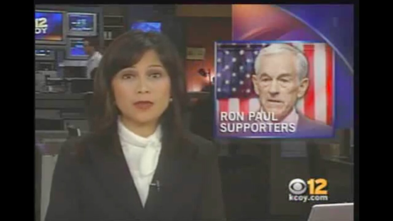 Jan 10, 2008 Politics: Ron Paul Supporters Santa Maria CA 1