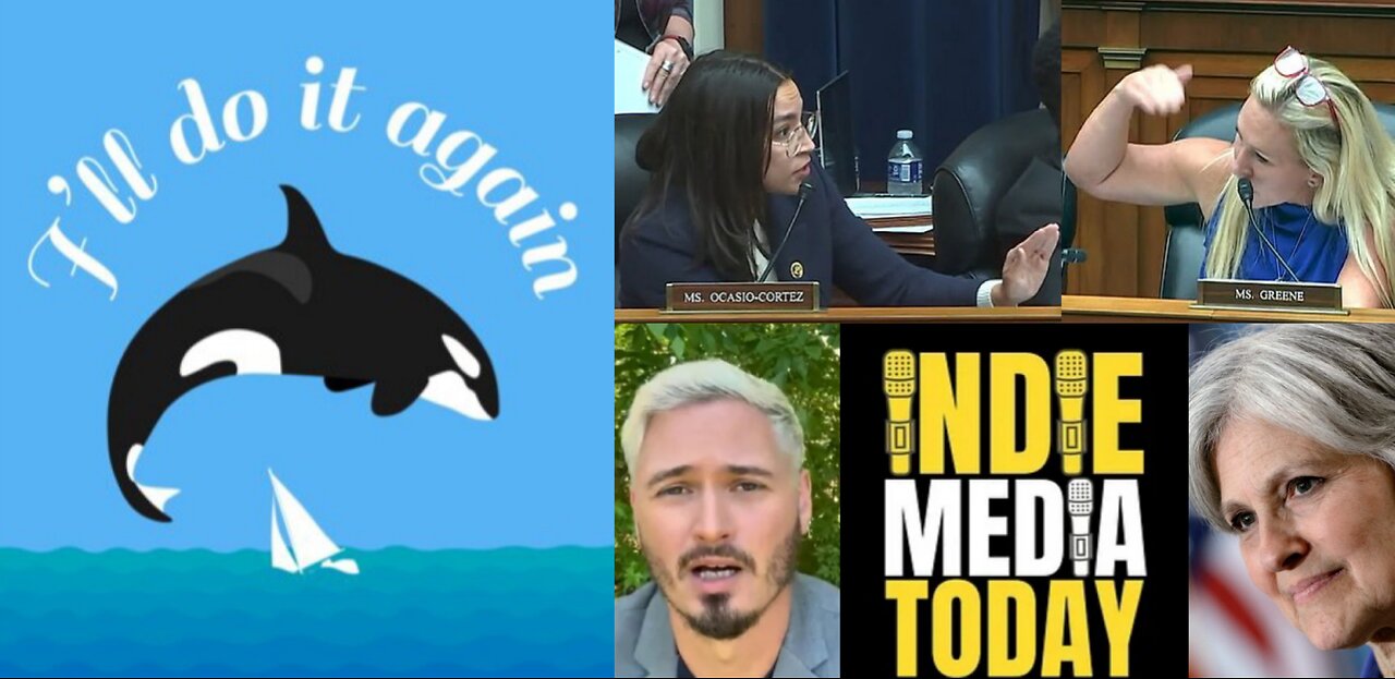 AOC VS MTG Meltdown, RFK Jr. & Russell Brand, INN Article On Jill Stein: Don't Get Fooled Again