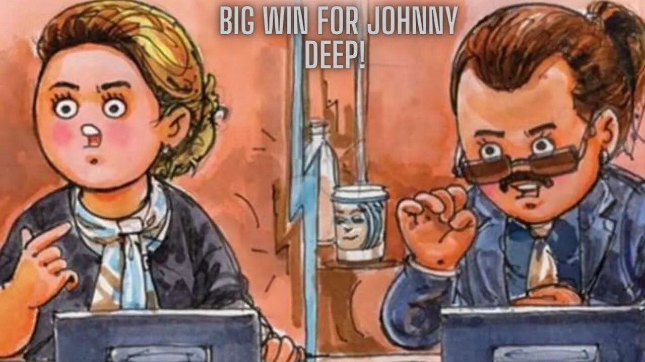 Big win for Johnny depp today!