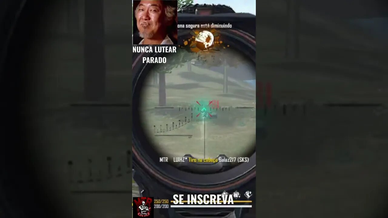 CONSELHOS DO SENHOR MYAGI | NUNCA LUTEAR PARADO NO FREE FIRE