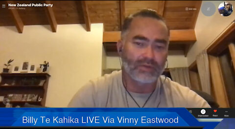 ​EMERGENCY NZ Freedom Fighters Announcement, Billy Te Kahika via Vinny Eastwood - 30 December 2020