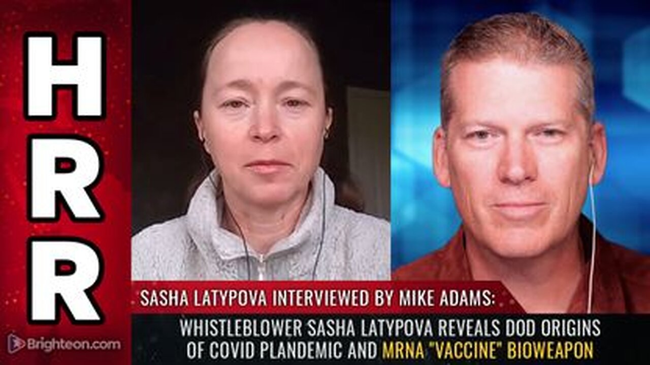 Whistleblower Sasha Latypova Reveals DoD Origins of COVID Plandemic & mRNA Vaccine Bioweapon