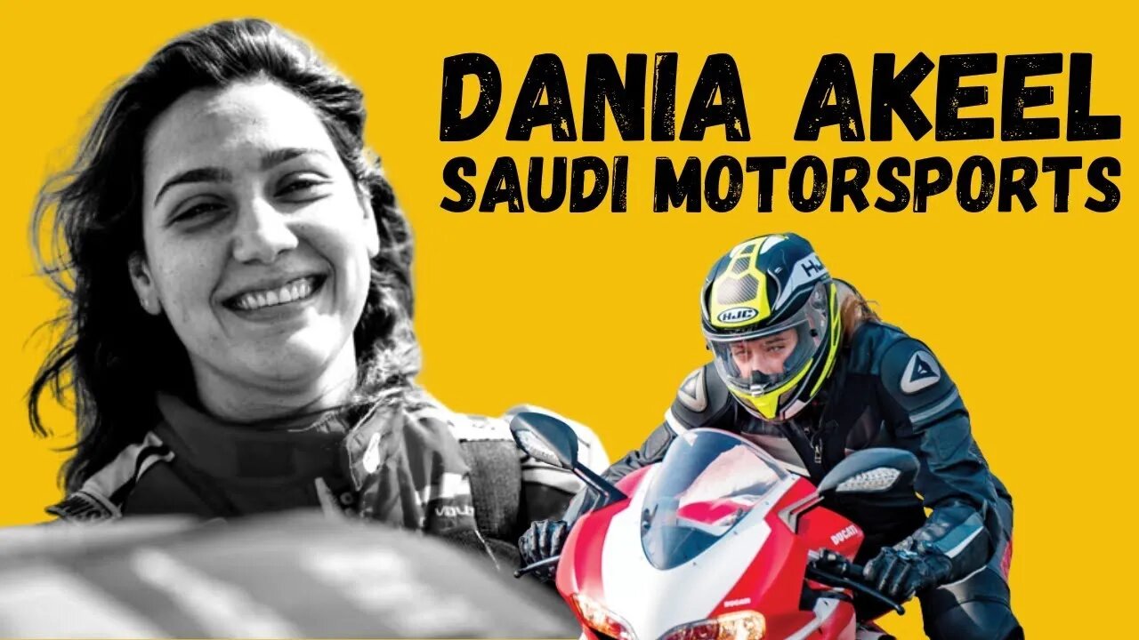 Saudi female racing driver takes a historic lap in Dakar Rally | Dania Akeel