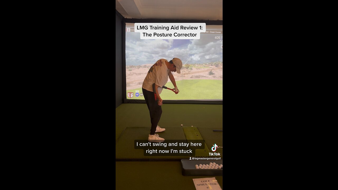 FIXING YOUR POSTURE IN THE DOWNSWING - Training Aid review