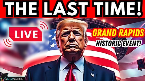 🚨DON’T MISS THIS! President Trump’s GRAND FINALE Rally – LIVE from Michigan!